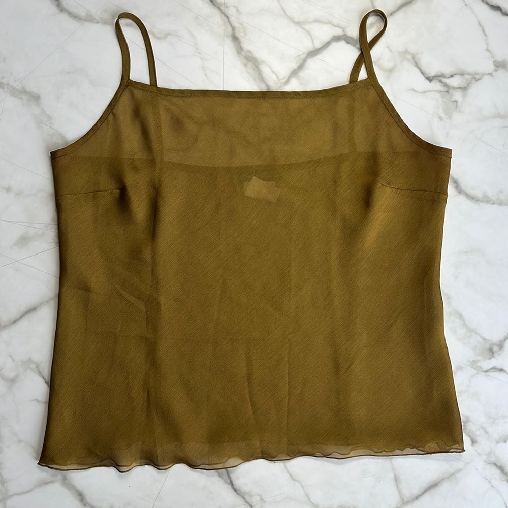 Vintage Sheer Camisole Tank Top